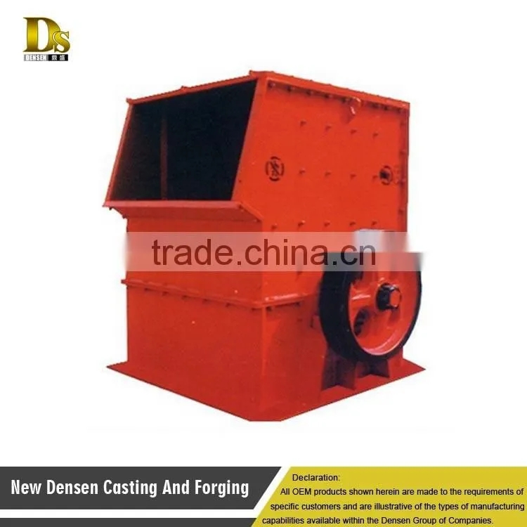 OEM customized sand casting High manganese steel water wheel