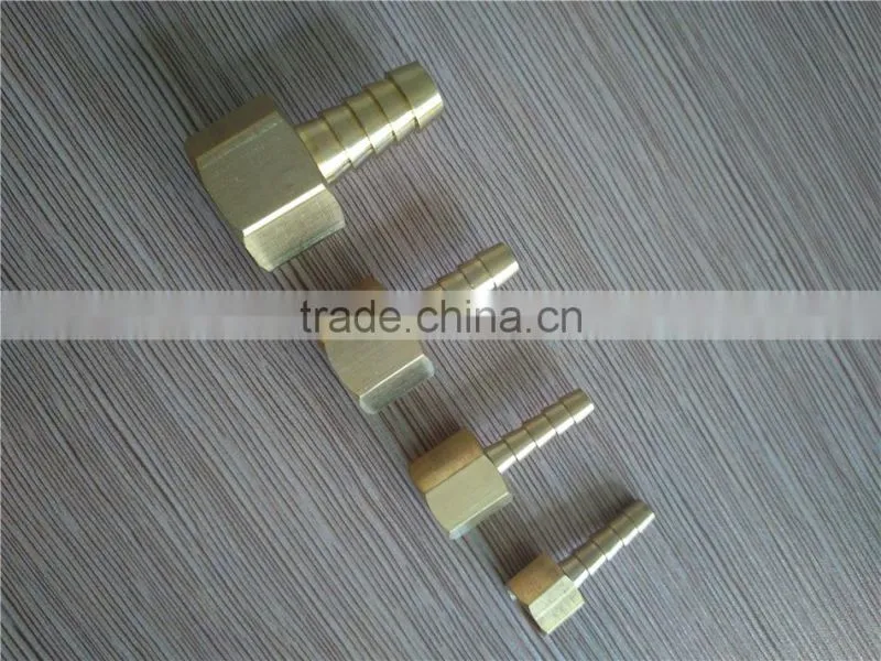 NPT/BSPP/BSPT brass hydraulic female Hose Barb Fitting