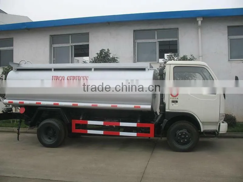 Dongfeng 5cbm fuel tanker truck,refuel truck,refueller