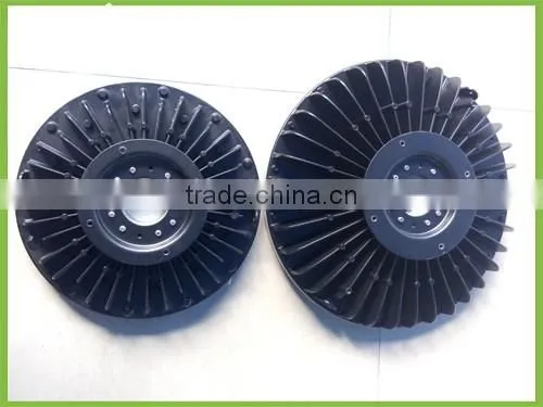 120W 240W IP65 Die Casting Aluminum SMD UFO led high bay light parts with PC or Glass Lens