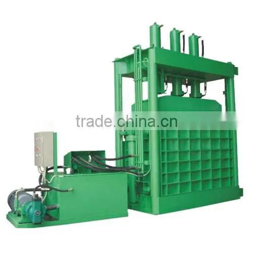300Ton horizontal sawdust wood shavings press baler machine