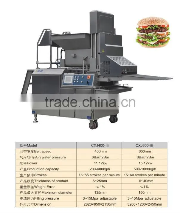 New Design Automatic Pumpkin Pie/Meat Pie/ Burger Patty Process Line
