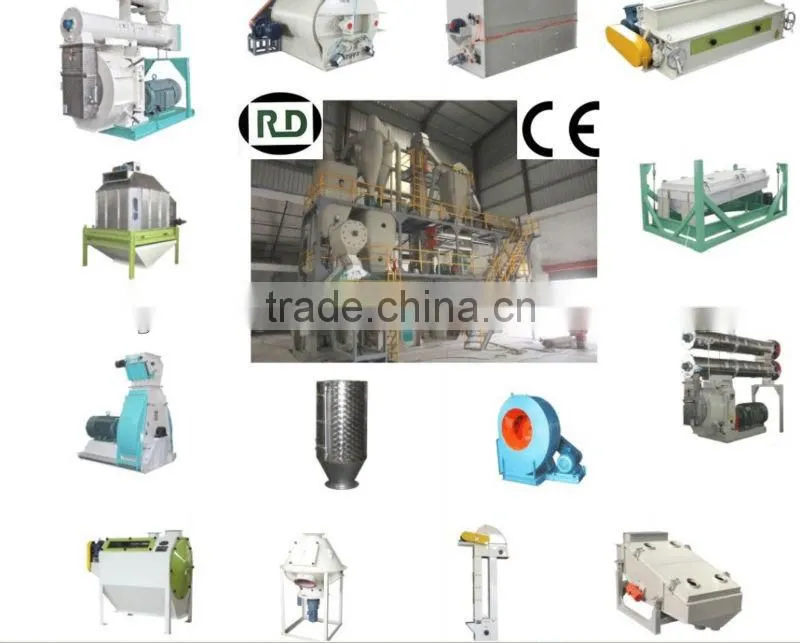 CE/GOST/SGS complete poultry feed line