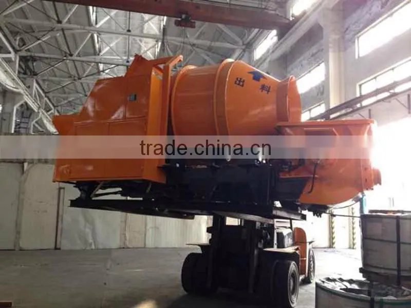 Hot sale electric motor concrete mixer with pumps price