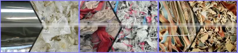 Plastic shredder with CE certificate