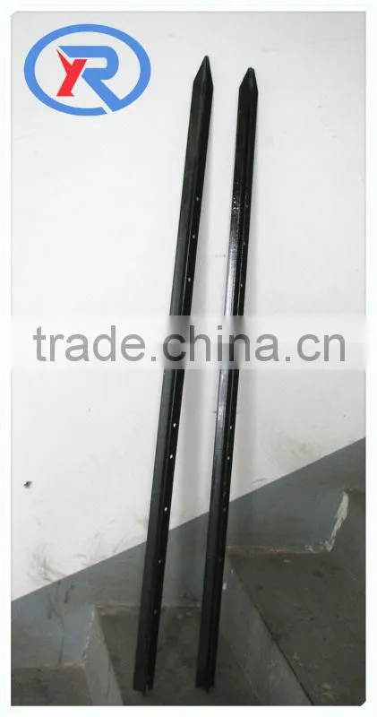 Australia standard black Y steel star post picket