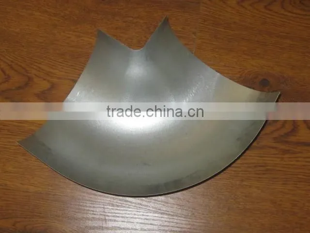 Customized Steel deep drawn Duct Elbow For Ventilation System