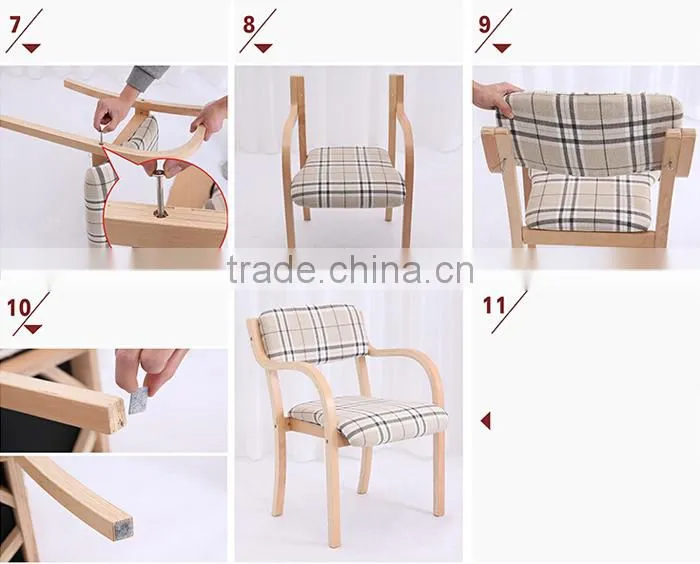 2015 modern cheap wooden dining room furniture chair CHA00065