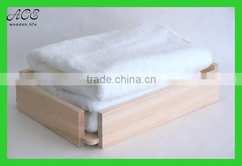 High quality wooden towel holder