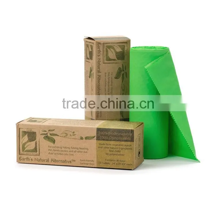 Compostable biodegradable PLA bags Jumbo kitchen wasted bags