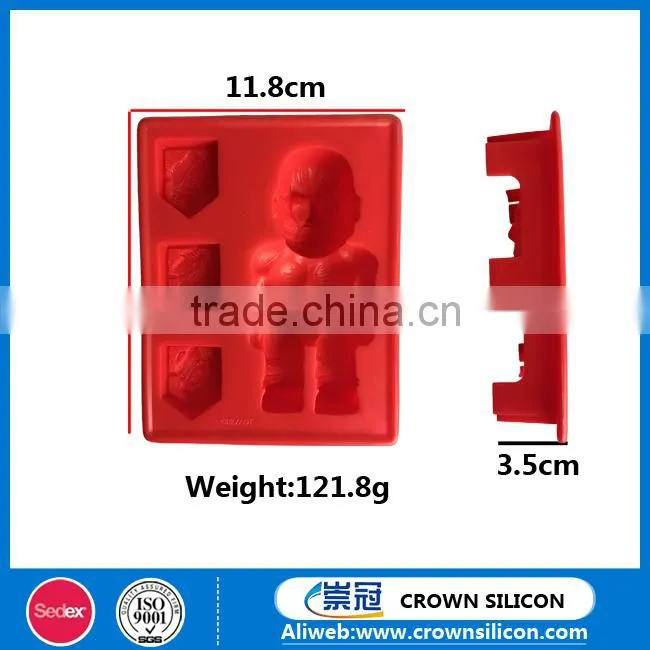 Hot sell Attack on Titan silicone ice cube tray
