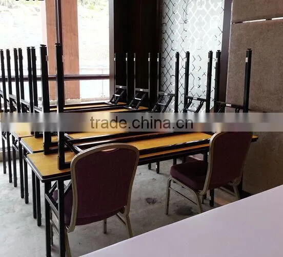 used restaurant / banquet /hotel table and chair set