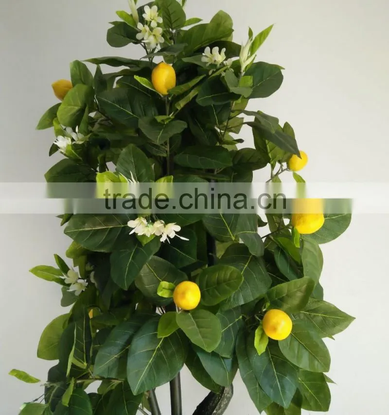rubber lemon tree artificial tree with lemon decorative tree