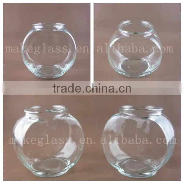 Mini Clear Glass fish bowl