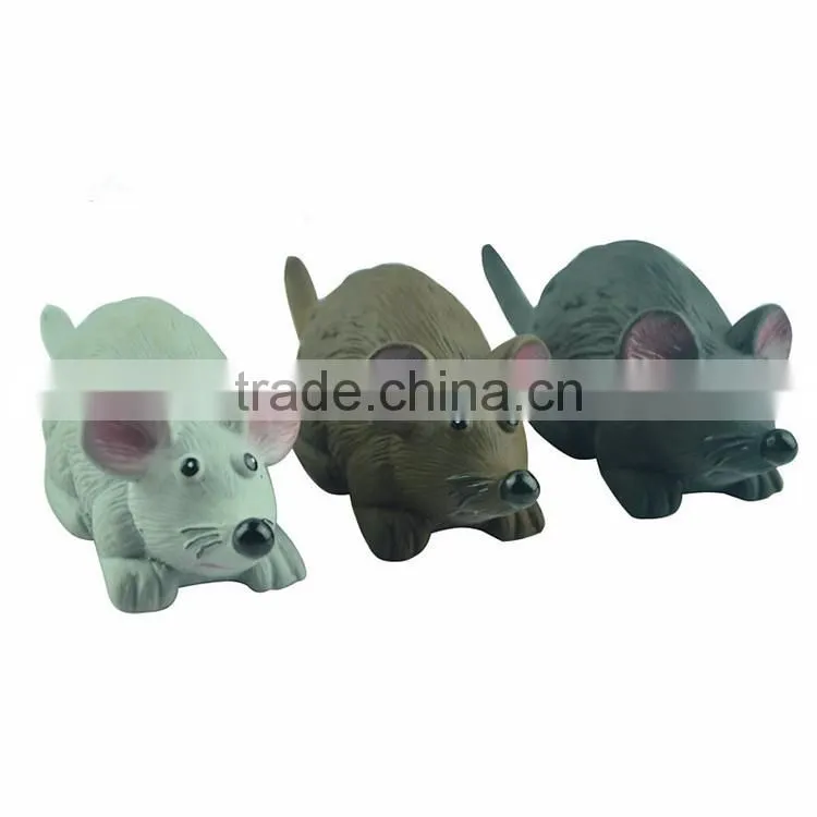 Custom lovely kids toys vinyl animal pet mouse toy model