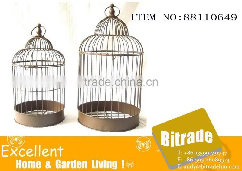 Metal bird cage