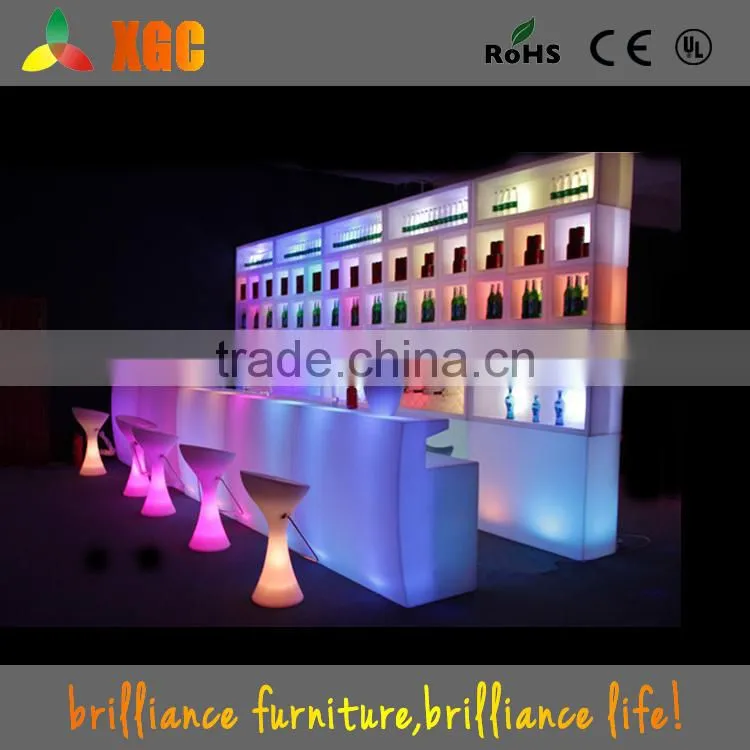 LED water bubble wall Wine Cabinet ,bubble back bar for home decor