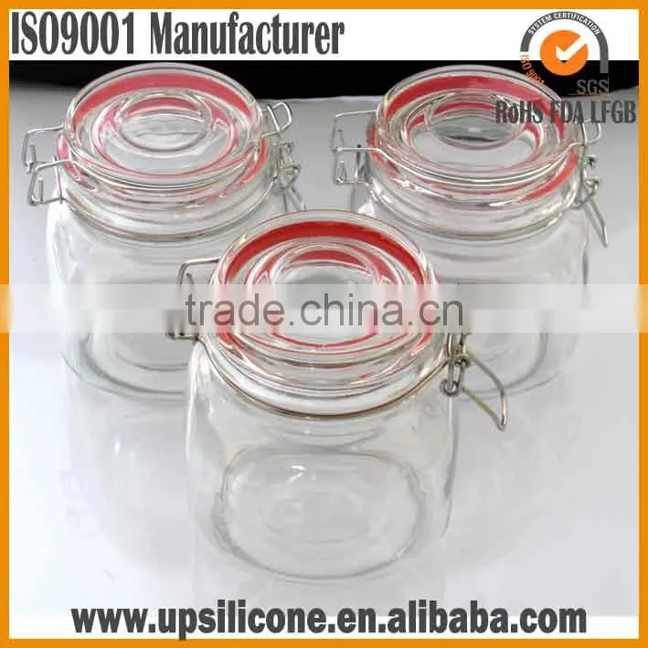 high quality glass jam jars