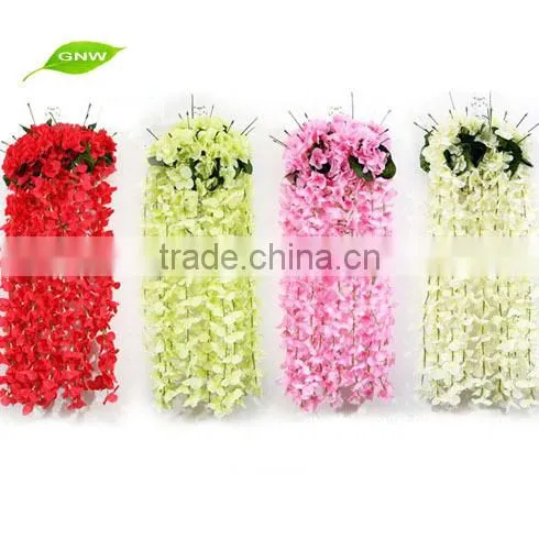 GNW FLV01 Fashion Green Artificial Ivy Vine Leaves Fake Foliage Flower Garland Plants Home Decoration