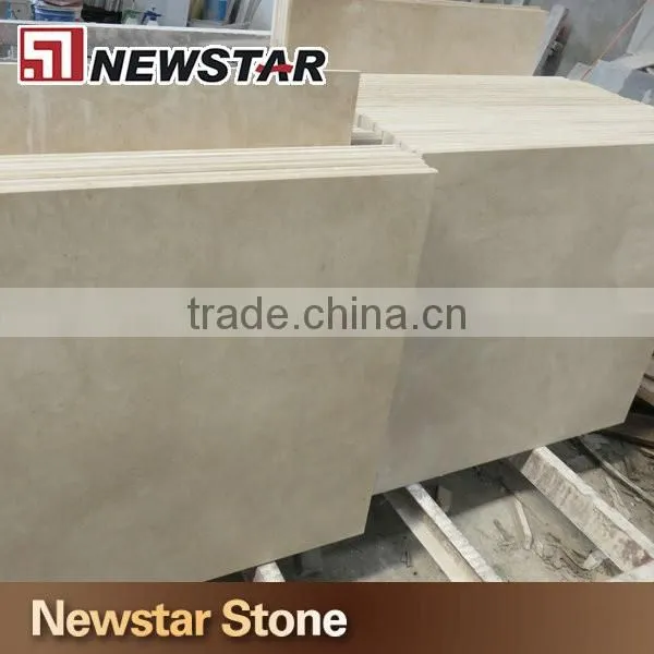 Newstar Top Quality Galala Beige Marble Polished Flooring Tile