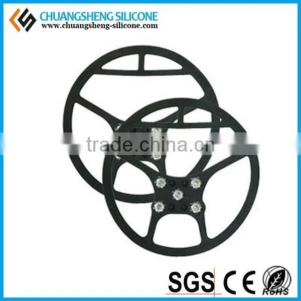 WINTER RUBBER SHOES COVER/ICE GRIPPER FOR CLIMBING OR WALKING ON SNOW AND ICE