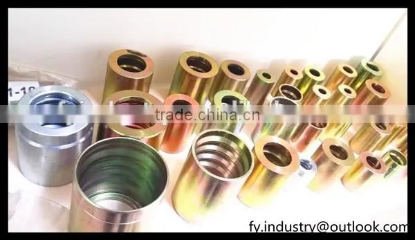 Discount,CNC Manufacture Carbon Steel Hydraulic Hose Female Ferrule FY 01400