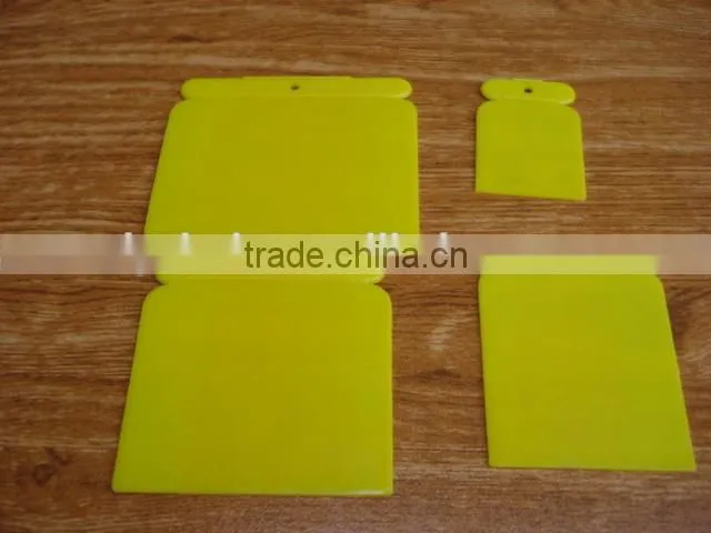 4 pcs high quality full plastic scraper set