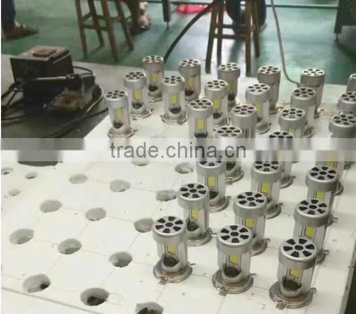 Motorcycle LED light bulbs and light and clear Three jaw H4 headlamps