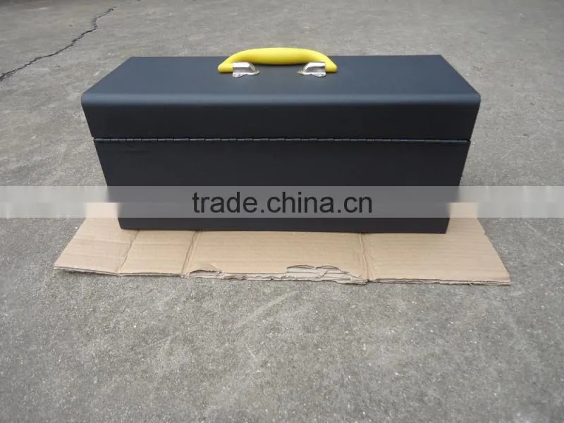 Top high quality Steel tool kit box with a tray inside