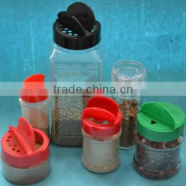 plastic food grade jars for spice