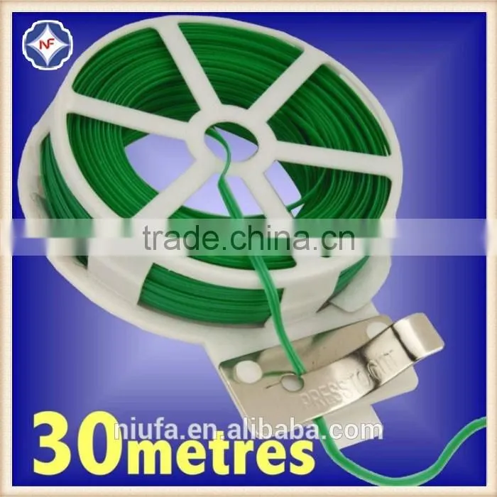 Custom roll size plant twist tie for garden tools