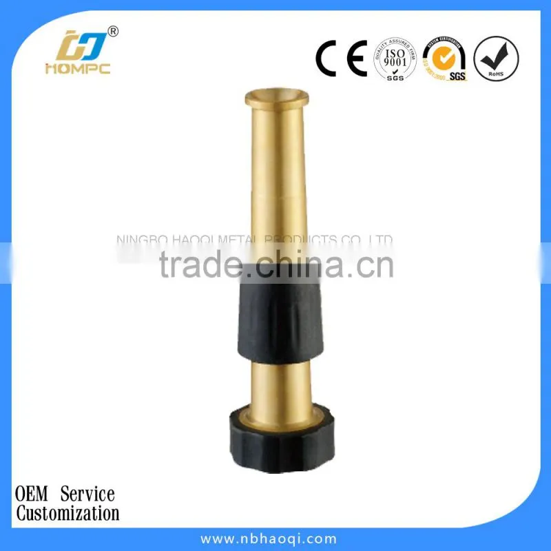 High pressure garden brass nozzle spray
