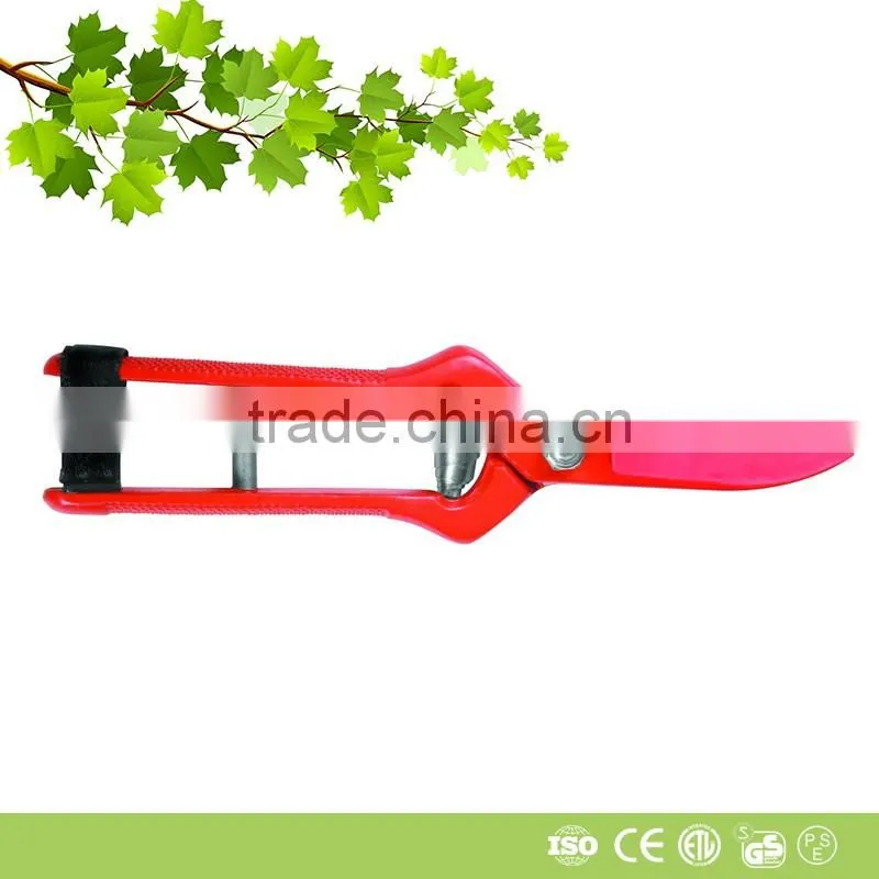 Teeth Making on the blade and Curved balde design garden tool scissor