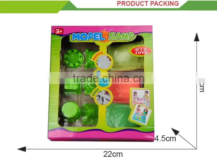 Best selling kids play set castle molds toy magic sand model