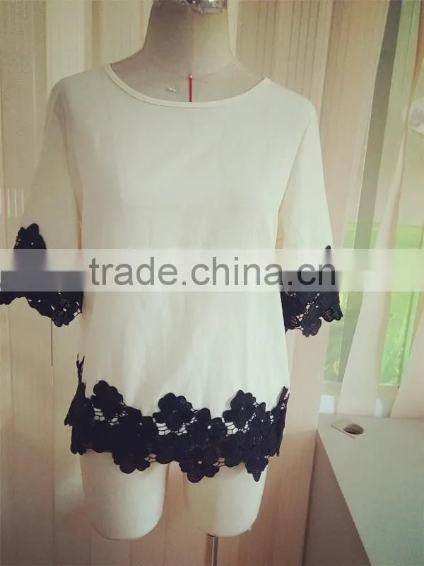 2016 New casual female T-shirt o-neck loose tops