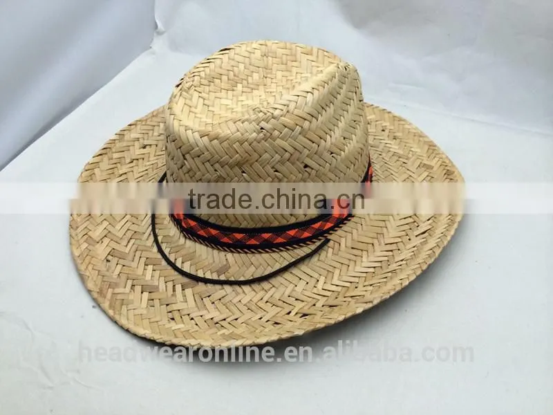 Summer Fashion Bowknot Outdoor Sunshade Straw Hats Dongguan Factory