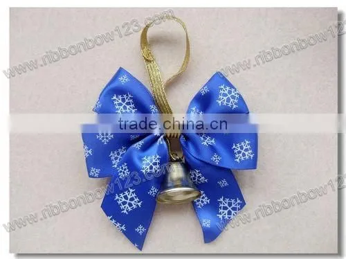 Eco gift package custom ribbon on box