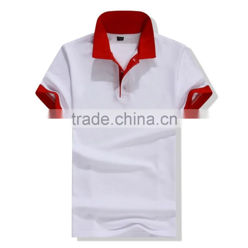 2016 Comfortable work uniform polo shirt For Men Quick Dry Custom Logo Polo T Shirt