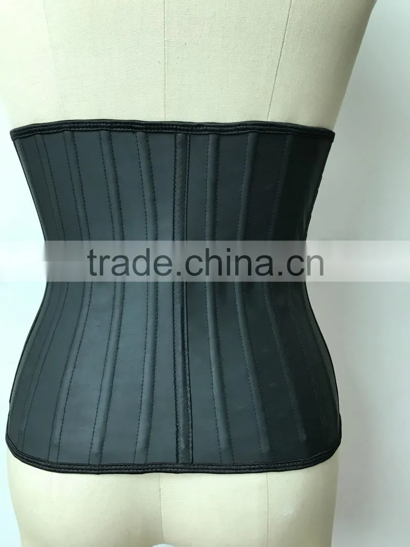 Slimming Body Shaper 25 Steel Boned Underbust Latex Corset Waist Trainer