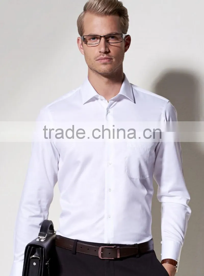 new design made to measure cotton business slim men shirt BSB008