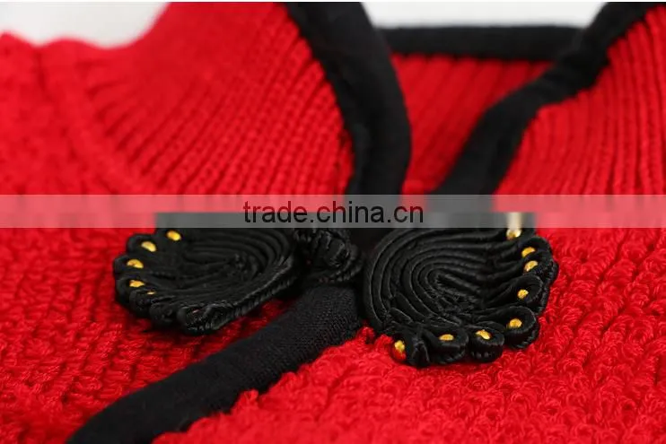 Girls knitted sweater children winter paragraph clothing princess tulle skirt New Year Christmas fancy dress