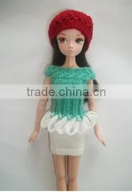High quality 12 inch doll clothing handmade doll clothes 12" american baby doll sweater