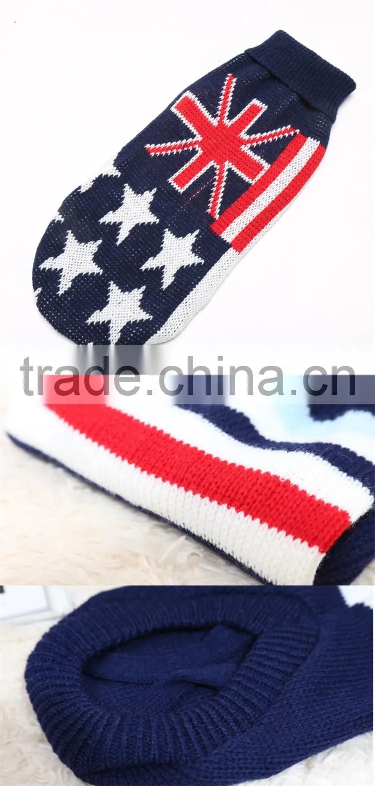 2016 Autumn Winter Pet Sweater Heated Dog Clothes Wholesale Dog sweaters