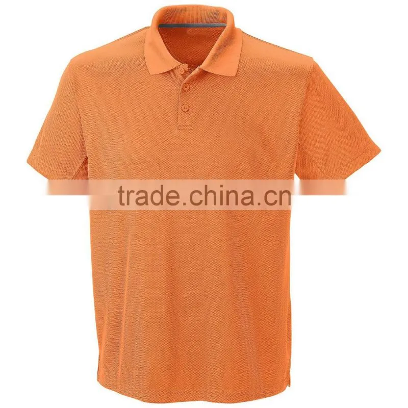 wholesale custom design multi-color collar blank orange sport t shirt