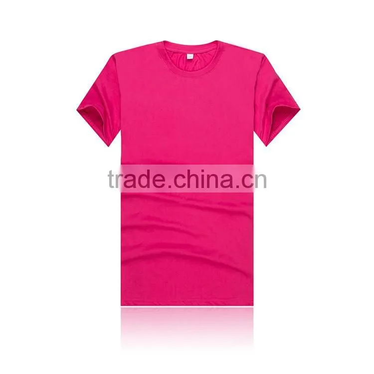 Wholesale solid color plain t shirt custom t shirt 100% cotton election t shirts