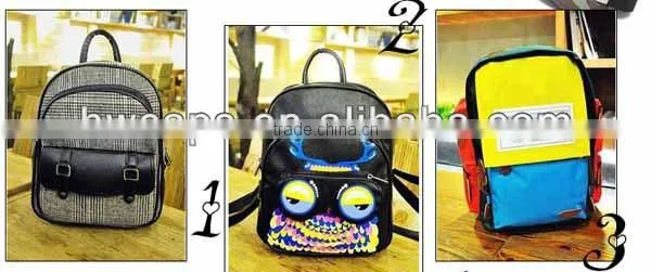 Wholesale custom leather, canvas hiking backpack/ backpack bag/ school backpack
