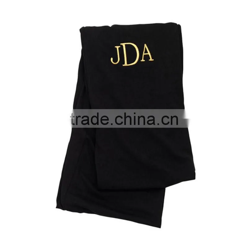 Embroidered Super Soft Monogrammed Infinity
