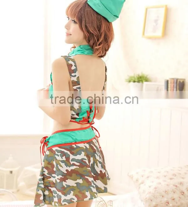 2015 fashion cotton sexy girl costume