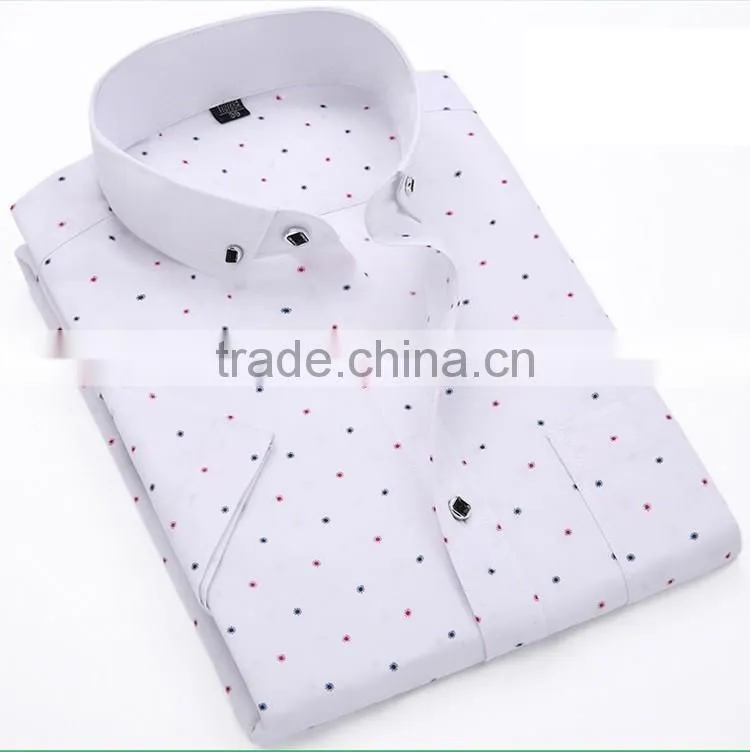 Paragraphs summer thin man short sleeve shirt