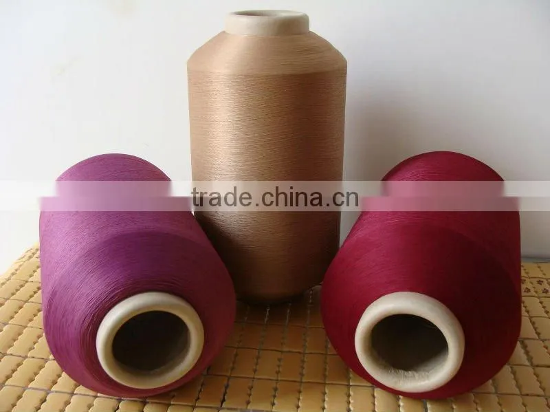 100% polyester yarn DTY 75D polyester yarn